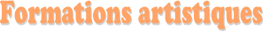 Formations du spectacle, Formations de l'�v�nementiel : stage de chant, stage de guitare, stage d'�clairage
